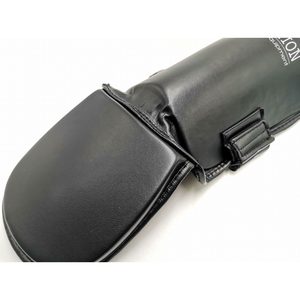 Ochraniacz na goleń z ochroną śródstopia Evolution Black - gallery 3