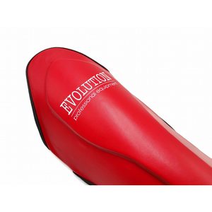 Ochraniacz na goleń z ochroną śródstopia Evolution Red - gallery 2
