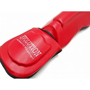 Ochraniacz na goleń z ochroną śródstopia Evolution Red - gallery 3