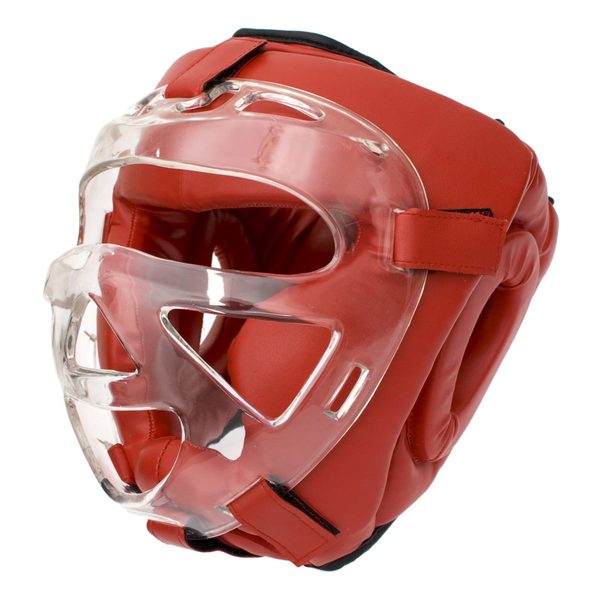 Kask bokserski MMA z kratą Evolution