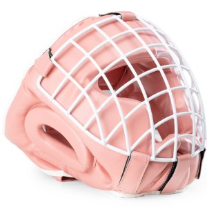Kask z kratą (maską) metalową wykonany z wysokiej jakości skóry syntetycznej PU, wypełniony wysokiej gęstości pianką, która doskonale tłumi ciosy. Kask bokserski MMA z kratą Evolution - Evolution