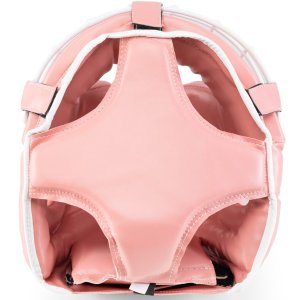 Kask z kratą (maską) metalową wykonany z wysokiej jakości skóry syntetycznej PU, wypełniony wysokiej gęstości pianką, która doskonale tłumi ciosy. Kask bokserski MMA z kratą Evolution - Evolution