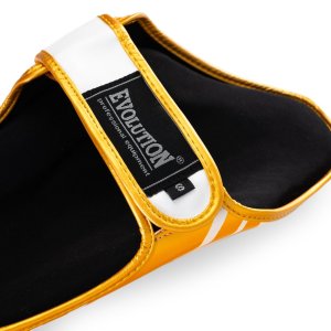 Ochraniacz na goleń ze stopą Evolution Gold - Evolution