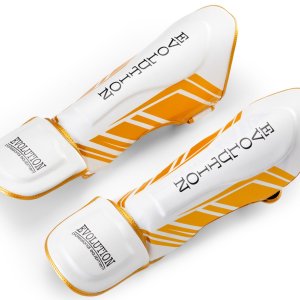 Ochraniacz na goleń ze stopą Evolution Gold - Evolution