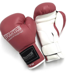 Rękawice bokserskie Evolution Basic różowe - Evolution