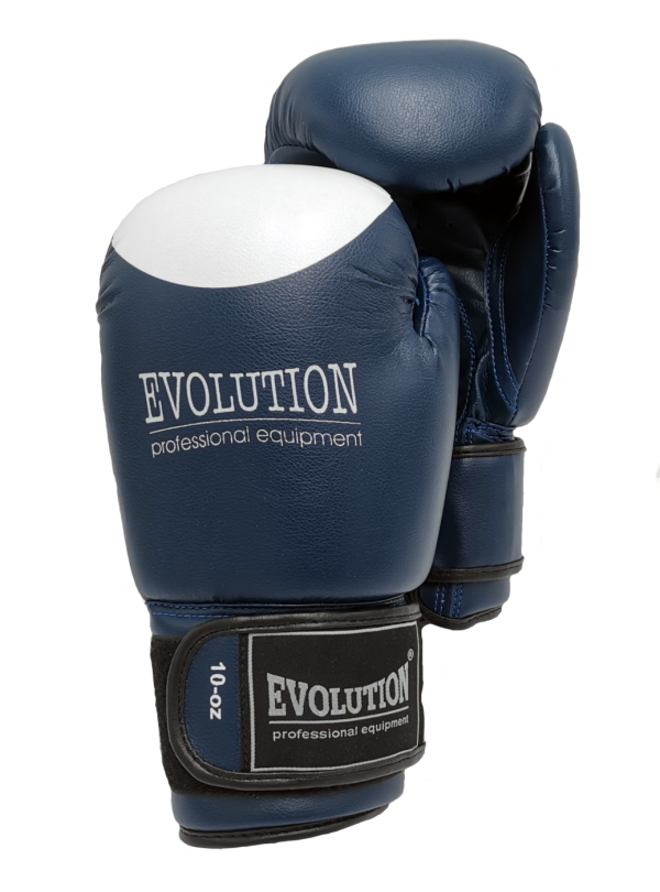 Rękawice bokserskie Evolution Pro niebieskie - Evolution