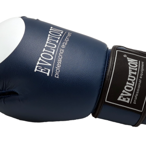 Rękawice bokserskie Evolution Pro niebieskie - Evolution