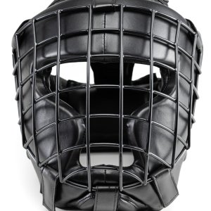 Kask bokserski treningowy z metalową kratą Evolution - Evolution