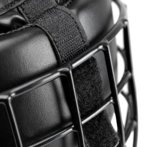 Kask bokserski treningowy z metalową kratą Evolution - Evolution