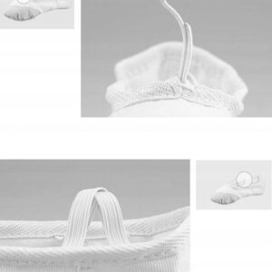 Baletki bawełniane Dance białe - Evolution