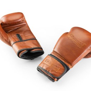Rękawice bokserskie ze skóry naturalnej Retro Tan Evolution RB-160 - Evolution
