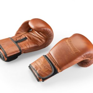 Rękawice bokserskie Evolution Retro ze skóry naturalnej