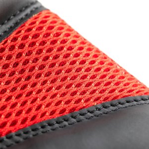 Rękawice bokserskie ze skóry syntetycznej Evolution Mesh czerwono - czarne RB-270 - Evolution