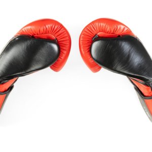 Rękawice bokserskie ze skóry naturalnej Evolution HB czerwono - czarne RB-170 - Evolution