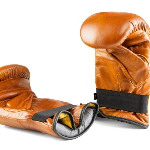 Rękawice przyrządowe ze skóry naturalnej Retro Tan Evolution RP-130 - Evolution