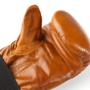 Rękawice przyrządowe ze skóry naturalnej Retro Tan Evolution RP-130 - Evolution