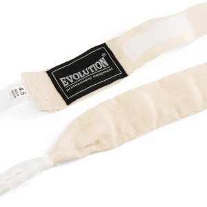 Bandaż bokserski Evolution Retro Natural 4,5 m SB-345RN - Evolution