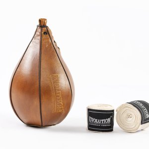 Gruszka bokserska podwieszana ze skóry naturalnej Retro Tan Classic Evolution TG-110 - Evolution