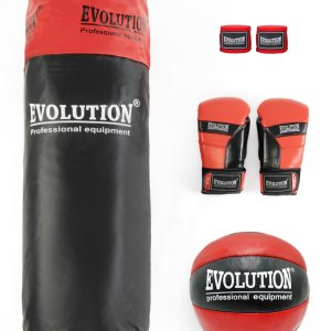 Piłka lekarska rehabilitacyjna, skóra naturalna Evolution - Evolution