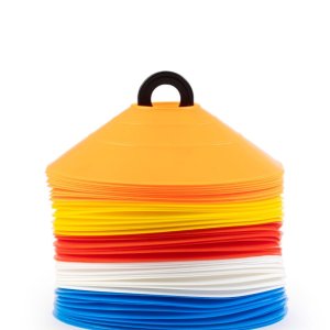 Komplet - pachołek treningowy Get Spart 5 cm 50 sztuk FGFYGRB50 - Evolution