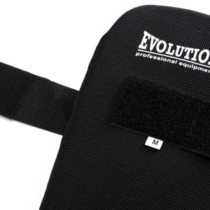 Ochraniacz na goleń elastyczny z ochroną stopy wzmocniony - Evolution