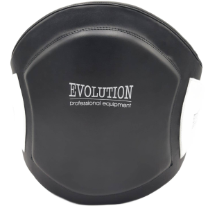 Ochraniacz brzucha <strong data-start="156" data-end="179">Protector Evolution</strong> to profesjonalny pas treningowy do sportów walki, idealny do treningów z kopnięciami, ciosami i ćwiczeń wzmacniających mięśnie brzucha. Wykonany z trwałego materiału PU, posiada 10 cm grubości, miękką wyściółkę wewnętrzną oraz regulację na mocny rzep. Wysoka jakość wykonania, mocne szwy i szeroki zakres regulacji zapewniają bezpieczeństwo i wygodę użytkowania Ochraniacz brzucha Protector Evolution - Evolution